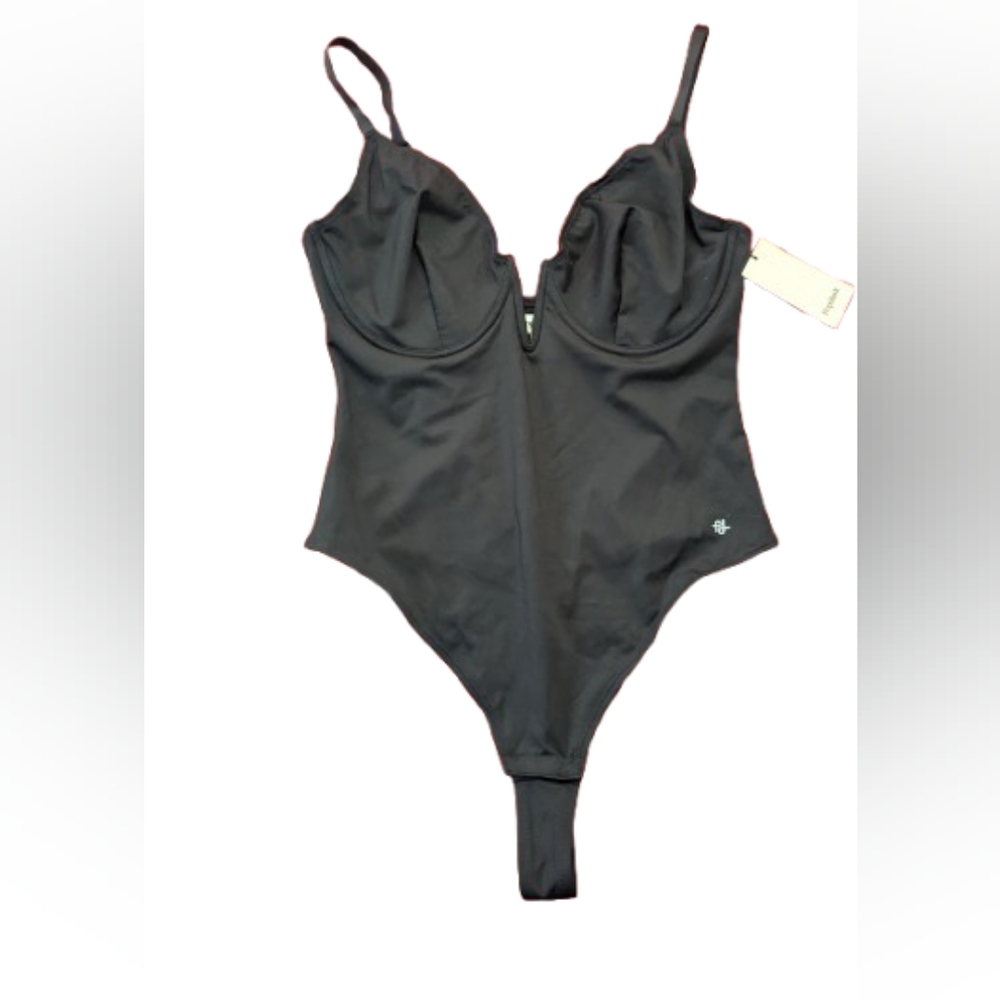 Black One-Piece Swimsuit